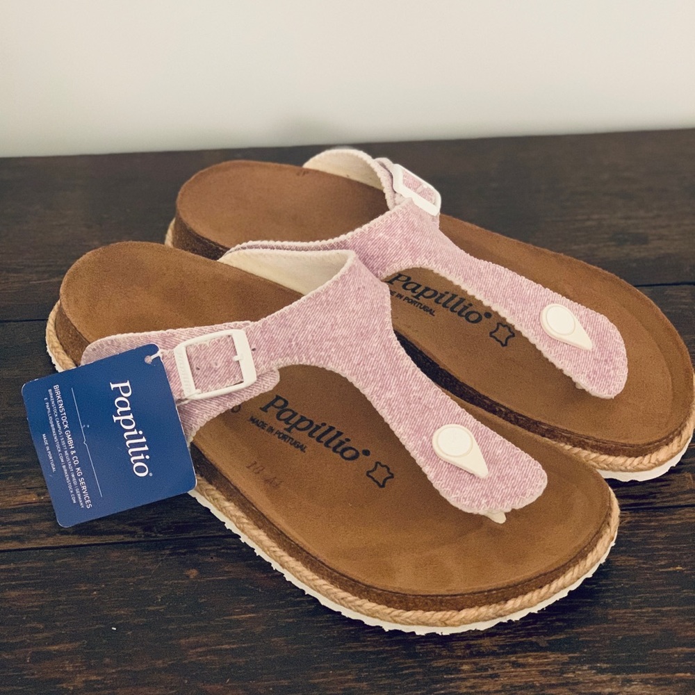 NEW RARE Birkenstocks Papillio GIZEH 38